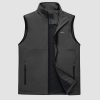 72cf4f8259ddf734e2f6135bd6575e2b60d58a984dd51d64f6415682eb010062.jpg Men's Lightweight Vest Windproof Sleeveless Jacket Outdoor Hiking Camping Fishing Photography Gilet with Zip Pockets