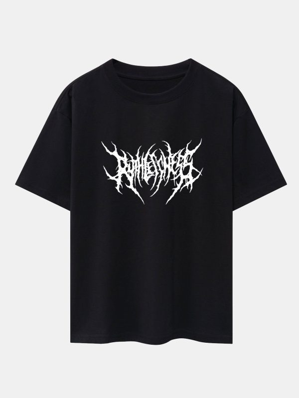 7b6890b4d41066d30a13a0ca2ea4ea2708f7a1d90ac421e7a7ea5fa1823d74d9.jpg Ruthless Print Oversize T-Shirt