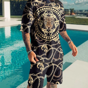 7c1009c5c7135021fcd8d67bdda035622c82fa91a7e951bc774c4295363a6c35.png Suitmens Men's Fashion Print Shorts Set 107