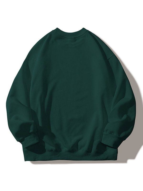 Robot Bear Crew Neck Relaxed Sweatshirt