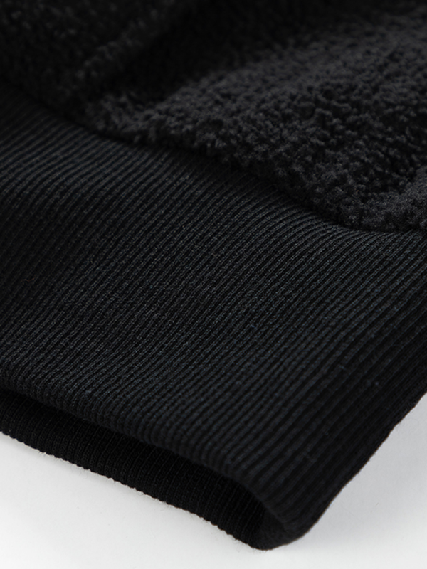 Relax Teddy Half Zip Sweatshirt