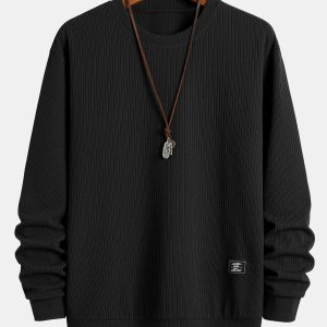 82571f64cd3efc9af963e733da23928e7e09bb7151401ac580fc3461a0f019e0.jpg Ribbed Crew Sweatshirt