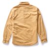 8931f205fd1987c60f8d207d6d399b030a6980c943f743a6b98ee468cddee6c7.jpg The Lined Utility Shirt in Wheat Denim