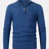 8d5f4b0b6145abff05817e12df61a6b5f964500aa02ee33a39e00ac92790670d.jpg Diamond Mock Neck Quarter Zip Sweater