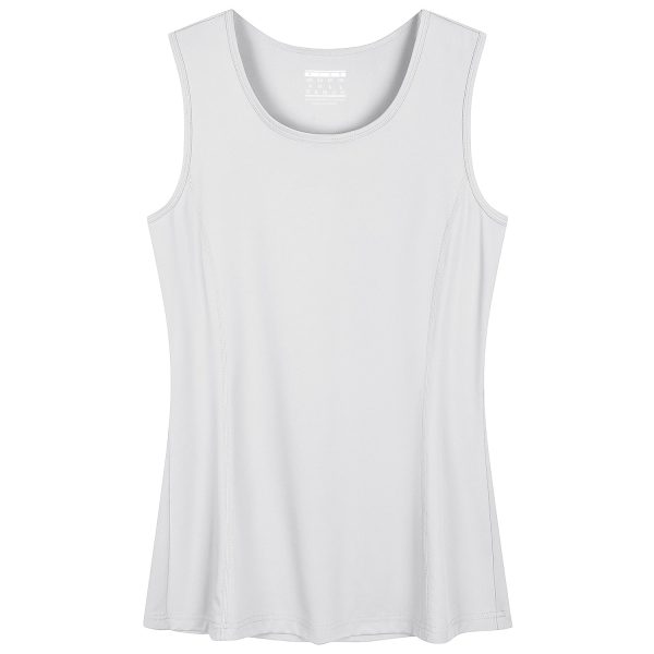 90720a7d2f248db531e0bdbcebcd02b5c371ef16f098e21964fb00f76811f745.jpg Women's Sleeveless Workout Shirts Dry Fit Running Wicking Tank Tops Active Gym
