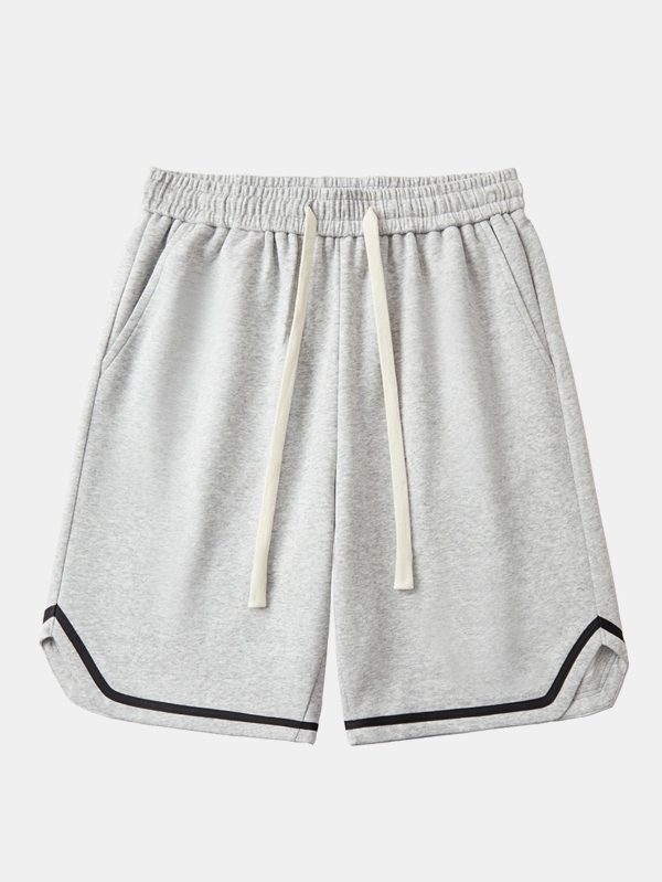9716acf8b63e9a0876142b00580ac5c755fe6cd4b272d9b1abb7536c3f4e4c27.jpg Basketball Bear Print Drop Shoulder Oversize T-Shirt & Jersey Basketball Shorts
