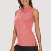 9c5f053bfd811d3ae72c8739f0bf9e292cb89aab01fdcf3894164175caa61390.jpg Women's Polo T-Shirts Sleeveless Tennis Golf Tee Shirts 4-Button