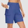 Women's Hiking Shorts Cargo Shorts Quick Dry with 5 Pockets Water-Resistant Ripstop