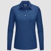 a0b6204041a2885bfb7df4c5754aabec95649842490d3b94581ee7601781d98e.jpg Women's Polo Shirts Long Sleeve UPF 50+ Sun Protection Golf Shirts Quick Dry Athletic Workout Collared Shirt