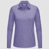 a1799eb7e9531a15d668112c69e447e0f3534f3c8fde9f71a32ecafe887989b2.jpg Women's Polo Shirts Long Sleeve UPF 50+ Sun Protection Golf Shirts Quick Dry Athletic Workout Collared Shirt
