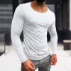 a4fdd84e3f2ff4616125b29260e923c45992eff0bca6a45d62083c68120f6a9a.jpg Men's Basic Cotton Breathable Long Sleeve T-Shirt
