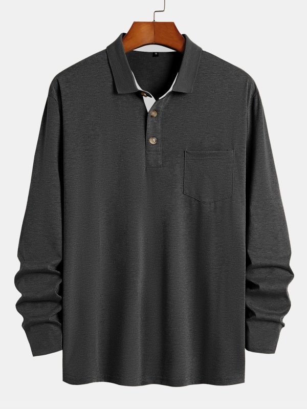 a78cb6cbc9384343549ef116a6ef2009d09ddd5d363aee6d1e0b48536a799924.jpg Long Sleeve Regular Fit Polo Shirt