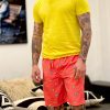 ab3fbbbd3b8566718d54f344b9afb6aacc85c408c0ab19d26fa17b6afd73bebb.jpg Men's Beach Shorts Swimming Trunks Mesh Lining Shorts with 2 Pockets Quick Dry