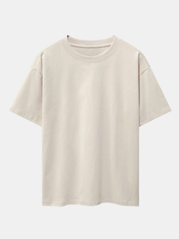 b1bd0e14968bad320b914c460a01feb9c5d9eda03cff52b50b5ab0e8ba77ab0d.jpg Basic Heavy Weight Drop Shoulder Oversize T-Shirt