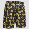 Swimming Trunks with Mesh Liner Quick Dry Funny Beachwear Shorts