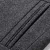 b52064b9ddcf728f9f7cfa5178884971d3058b21f76d78c320582319ea1f9ad4.jpg Stand Collar Wool Blended Blazer