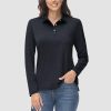 b55c33d478a9b37e2916bd00405cbddc7bcdfd3338200963d9cf3ff3942a599c.jpg Women's Polo Shirts Long Sleeve UPF 50+ Sun Protection Golf Shirts Quick Dry Athletic Workout Collared Shirt