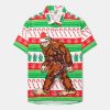 b64e4bc80c21aeca5cbe8ca8e379dd87c5048b059215fa4aabc8fa7bb0a38dbd.jpg Christmas Big Foot Chest Pocket Short Sleeve Casual Shirt