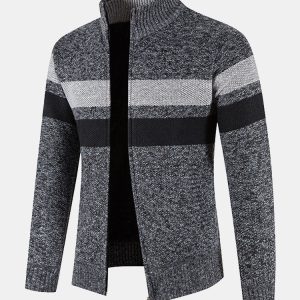 b66e637c67bb7ef1408b3c77dd3778afc5e3b8f737d54f0824f9c55cb5b60edf.jpg Striped Zip Up Sweater