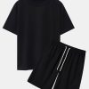 b7be1491f83da8956140b601f00b47b94109c18da15b337e2b736407e7af7c51.jpg Heavy Weight Oversize T-Shirt & Loose Fit Drawstring Waffle Shorts