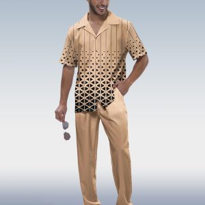 bc3a7fefa590e083e8d503ef2cad8d06b3a02b1694af539cea91bf989792a764.jpg Cafe Cross Short Sleeve Shirt Walking Suit