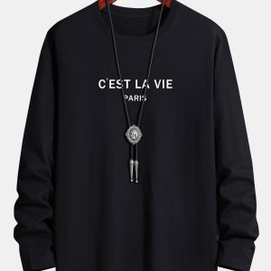 c6156bb57af901dff9770afa1b9c48c0a510c1a2040ddc628d0995aa491ffffb.jpg Long Sleeve Paris Print Cotton T-Shirt