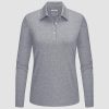 ca9e7b62666d4ac1a45c267a2219e2139e142da8906f07494e5faa60cc00d8dc.jpg Women's Polo Shirts Long Sleeve UPF 50+ Sun Protection Golf Shirts Quick Dry Athletic Workout Collared Shirt