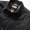 cd29d166354db93ceea9830b2edc06aced0ba05539b7c7d51b42e05375d058d5.jpg The Lined Utility Shirt in Washed Black Denim