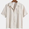 cd9fe242557a5607e849949a5357969f1da422f39a8a22b802e9c80ebfc61e36.jpg Short Sleeve Corduroy Boxy Shirt & Corduroy Shorts