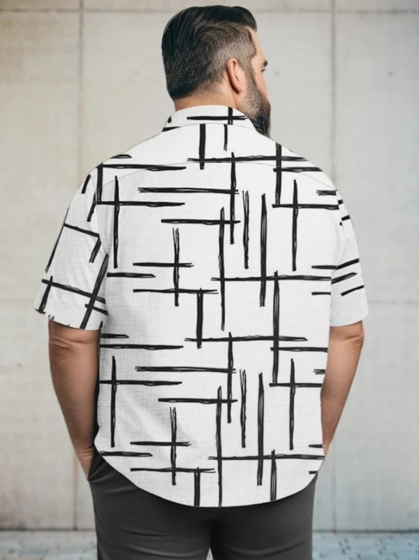 ceeb3f7f5241913e70b8b0b2c1e58b98e132e5589ea516eac30d99741a95fad0.jpg Men's Big Size Vacation Casual Hawaiian Short Sleeve Shirt 015
