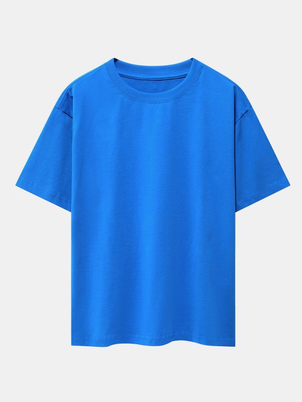 d1989f5ff5c01439f1561b468cc26de0c6955f54390c91434cf0b9e78a077bea.jpg Basic Heavy Weight Drop Shoulder Oversize T-Shirt
