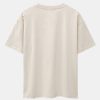 New York Bear Print Drop Shoulder Oversize T-Shirt