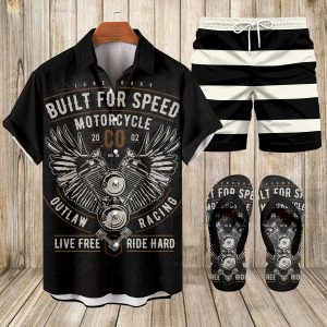 da9b19b5514a5c463abed617e0ac9e2ead971c220479fe91ac18242393c39db6.jpg Suitmens Men's Modified Motorcycle Print Shirt Three-Piece Set 064