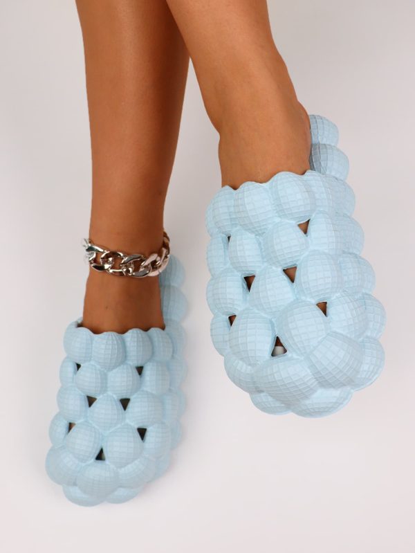 dad2e868d6ef6a25a1883e75945ec23cf75ee3d1b5d66b81c4b09da23bc8a0c7.jpg Puffy Thick-soled Bubble Shoes With Lychee Design