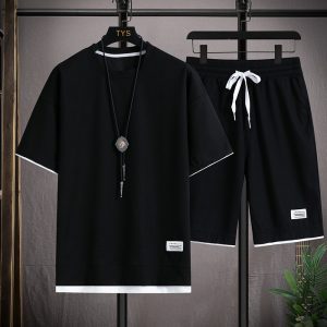 dbc1d5e7013f3307ee611dafad2da7d98d107f791b7e538b82d24eb61e9b1882.jpg Men's Casual Waffle Shorts Set 6 Colors
