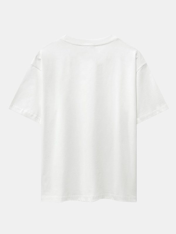 Rich Bear Print Heavy Weight Oversize T-Shirt