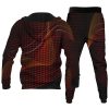 Men's Personalized Printed Hoodie Set 035