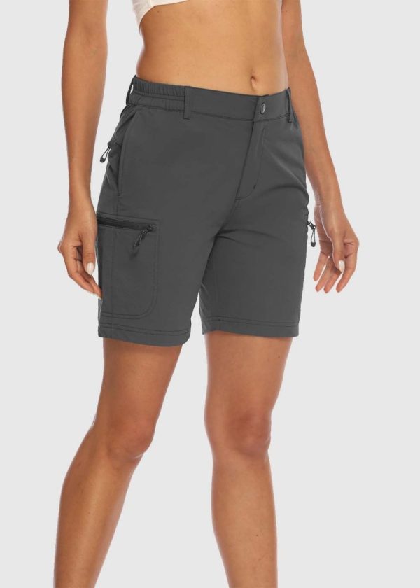 e33220616247906f6b882a04b8b41adda56d48a418349803658f00f3e6aba8a0.jpg Women's Quick Dry Lightweight Stretchy Cargo Shorts