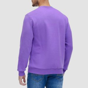 Men's Crewneck Sweatshirt Long Sleeve Casual Warm Fleece Pullover Hoodie