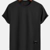 ea0029f5ac4be83952e72391aeb76b748790597fe679f808970564ffa60c9bee.jpg Muscle Fit Arc Hem Mesh T-Shirt