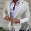 ea83fad5cbaf463571c66c61323210789c117b3f564805d9e36d01f56e07ab34.png Casual Vertical Stripe Lapel Collar Blazer & Pants 2Pcs Set
