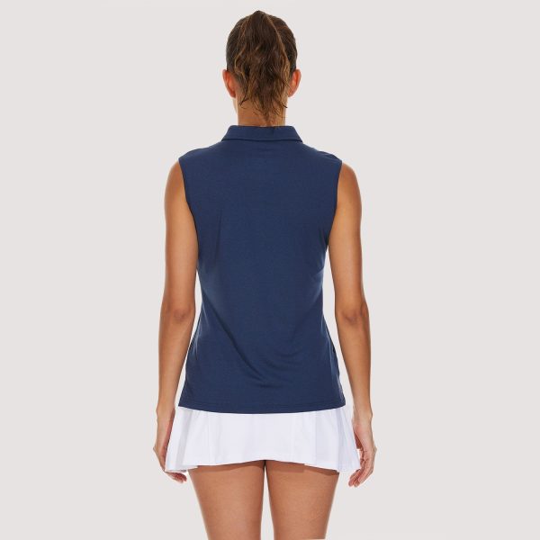 f00b5ab83fffcea55f77db23ec7caaa7ae79f9ce03e57e6cdd1f8f9829294bea.jpg Women's Polo T-Shirts Sleeveless Tennis Golf Tee Shirts 4-Button