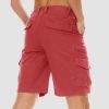 f4dddc9605be3fad6f163f81df689e15011a299eda250bceae506a070c72f696.jpg Men Classic Cargo Lightweight Many Pockets Work Elastic Waist Casual Cotton Comfortable Shorts