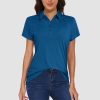 f79c9b1d989b6371a3cd57ba04e0fef076e03887a4b163c9a19250545bdf461f.jpg Women's Polo T-shirt 4 Buttons Casual T-Shirts Quick Dry Short Sleeve Golf Shirt