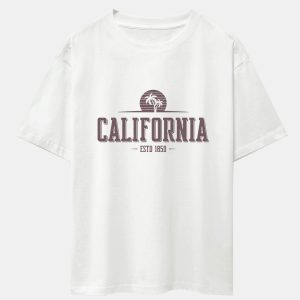 f85fecedb71bbe33ceed04721b5cb3ba7b0abad00bce067ee10d3210a2b5c47d.jpg Vintage California Letter Print Heavy Weight Oversize T-Shirt